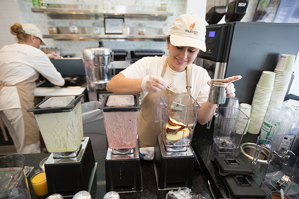 Photo: Worker at Harvest.