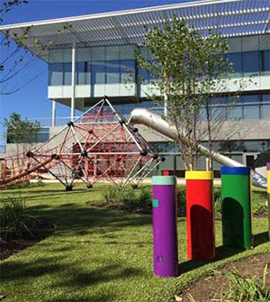 IFNH building with playground